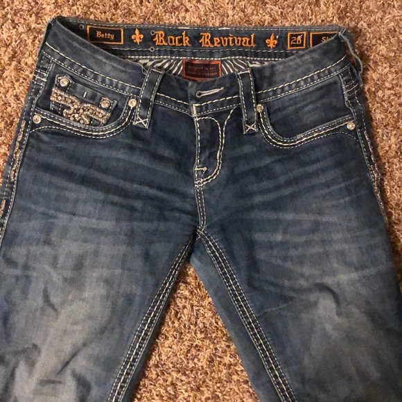 Rock Revival skinny jeans size 26 - Picture 2 of 3